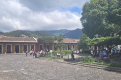 Hlavní náměstí, Antigua, Guatemala