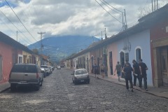 Uličky, Antigua, Guatemala