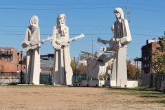 Obří sochy Beatles, Houston