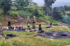 Šamani u hřbitova, Chichicastenango, Guatemala